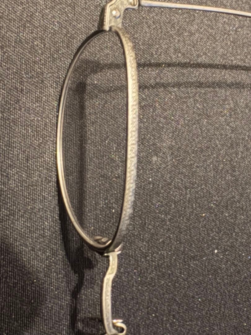 美品　EYEVAN7285 アイヴァン7285 1001 VAN柄