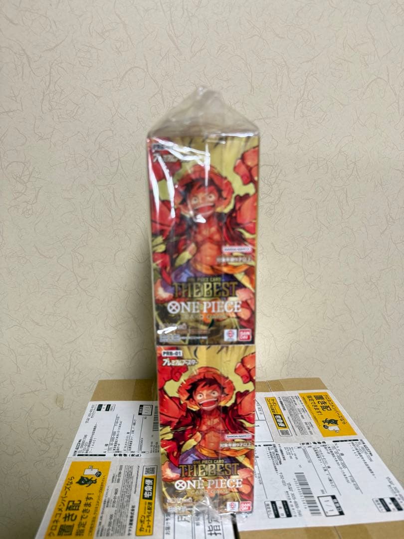 ワンピースカード THE BEST PRB-01 未開封テープなし10BOX