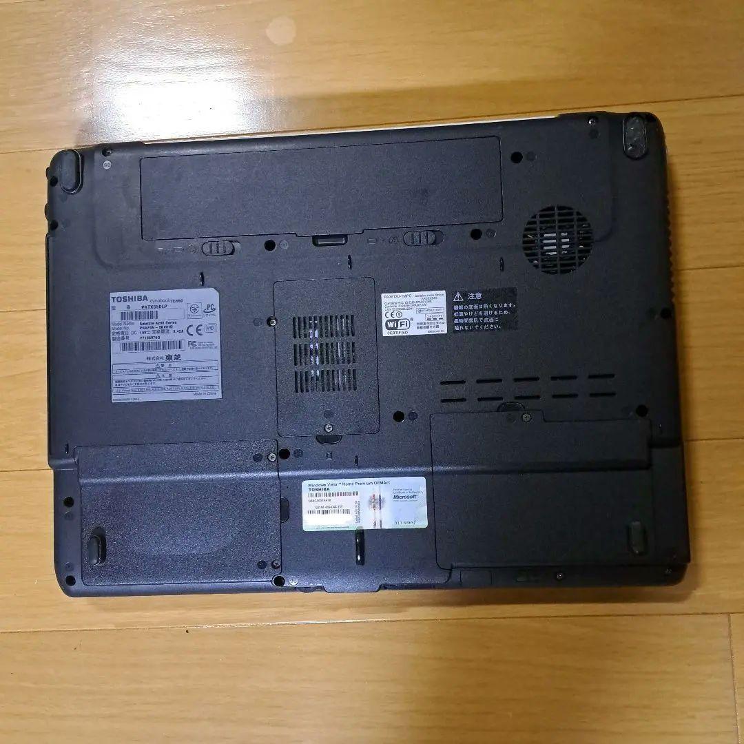 ジャンク品 Toshiba Satellite A200 SeriesノートPC