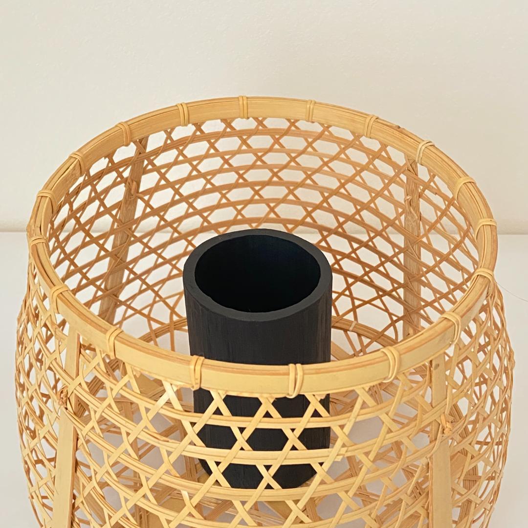 花入 鵜籠 大　淡々斎好　紙箱入　茶道具　華道具　花器　花籠　竹入子