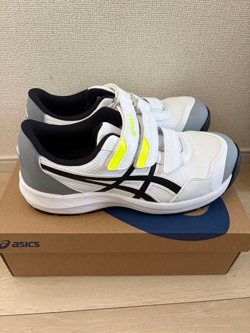 asics 安全靴 ウィンジョブ CP215 ホワイト×ブラック