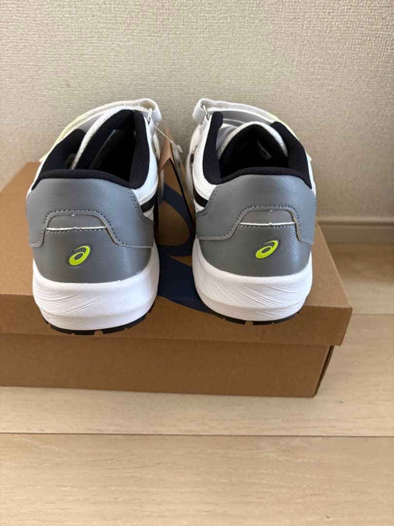 asics 安全靴 ウィンジョブ CP215 ホワイト×ブラック