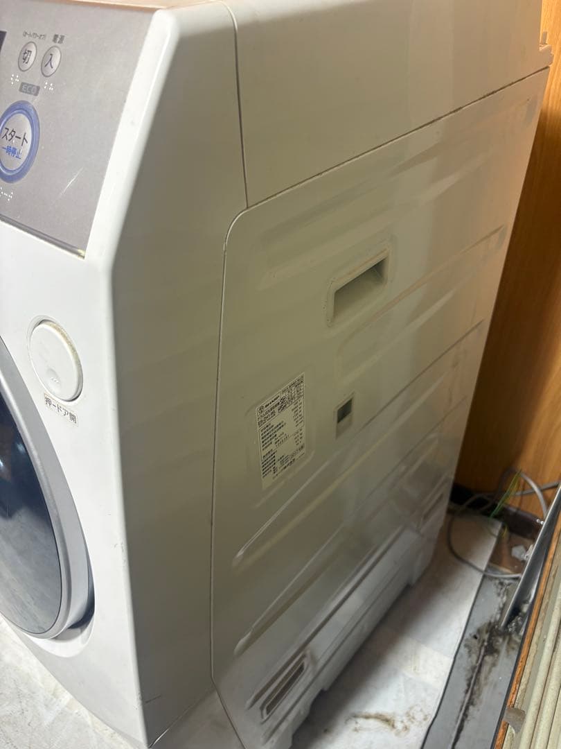 SHARP ドラム式洗濯機 10kg ES-ZH1-WL 17年製