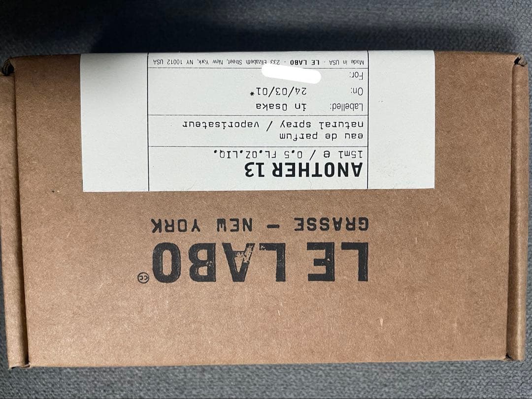 【ミント】LELABO ANOTHER 13 オードパルファム 15ml