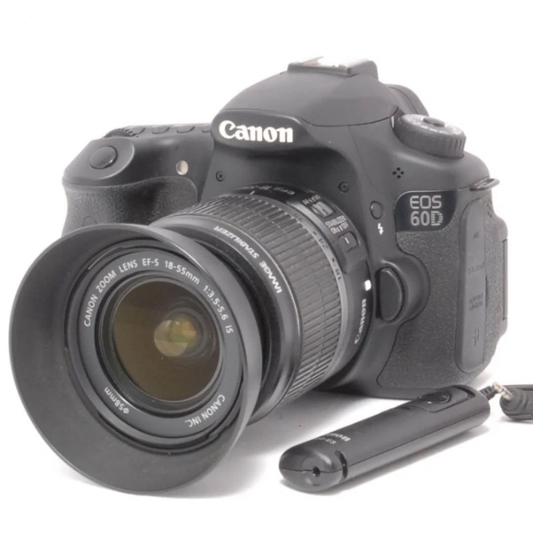 本格一眼レフ⭐️ショット数4526回⭐️美品⭐️付属品充実⭐️Canon EOS 60D