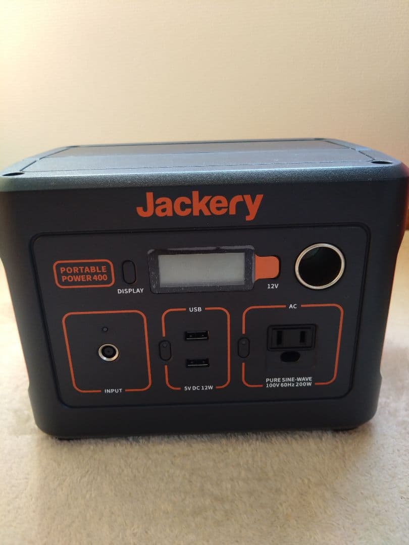 Jackery ジャクリ ポータブル電源 400 403Wh/200W