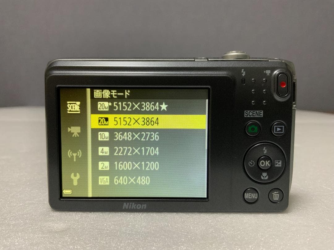 Nikon COOLPIX S3700 シルバー