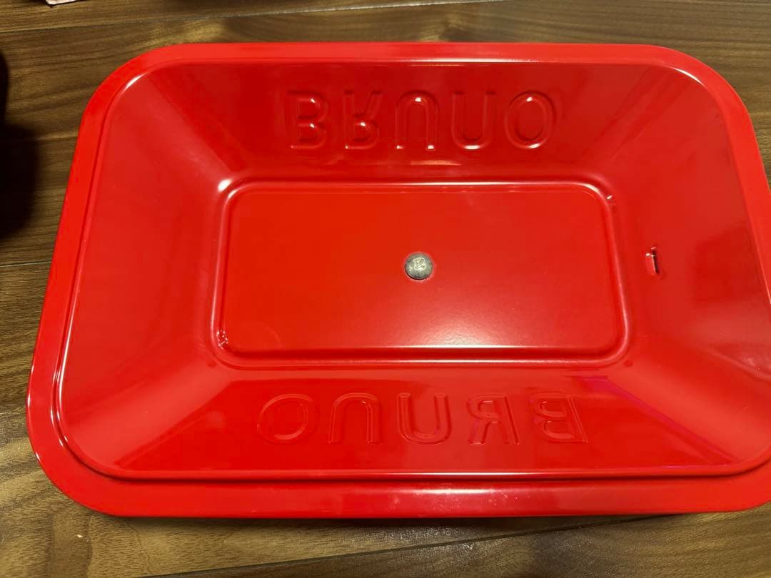 BRUNO コンパクトホットプレート　BOE021 赤