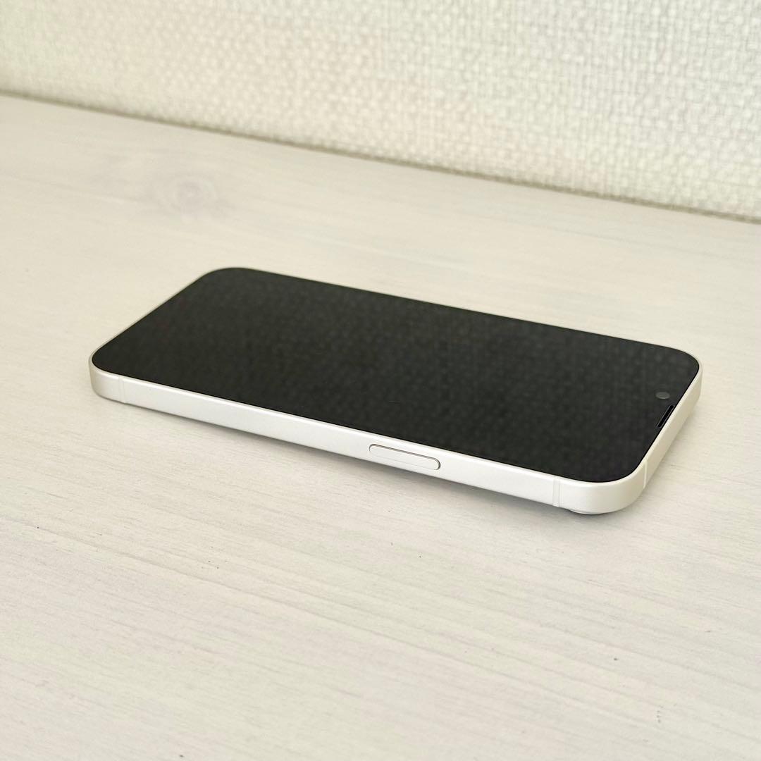 【美品】Apple iPhone 14 256GB SIMフリー ホワイト 本体