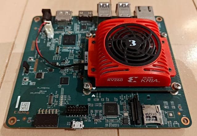 AMD/Xilinx Kria KV260 Vision AI スターターキット
