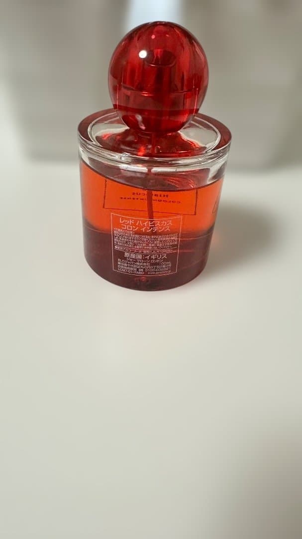 ユニセックス香水 赤いボトル 100ml