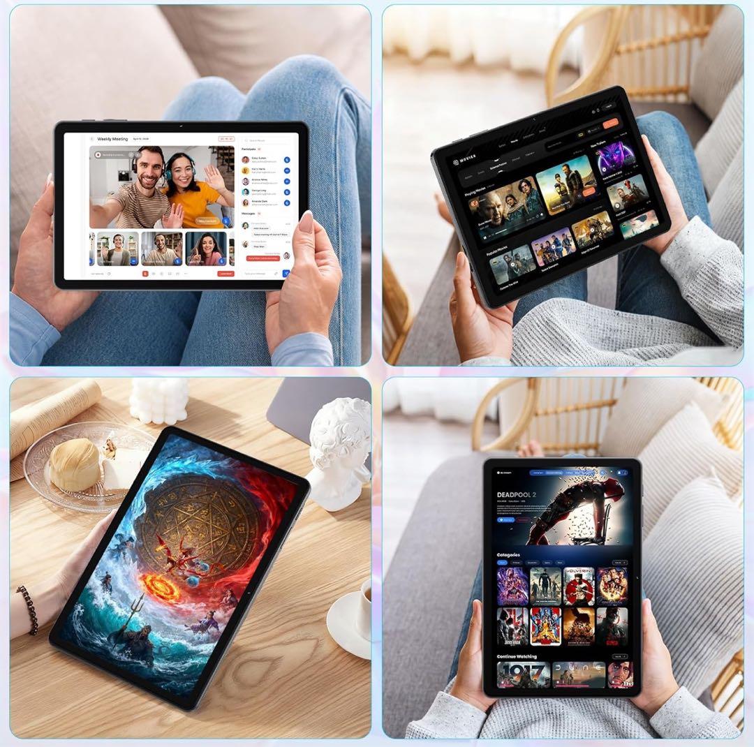 Android 15 タブレットGemini AI搭載 10インチ 128GB