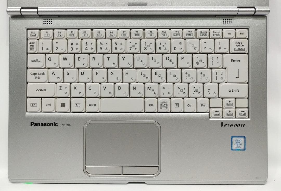 Windowsノート本体 14FHD Panasonic CF-LX6RDHVS I5 7300U DVD