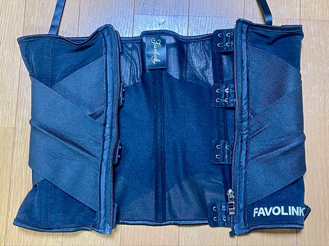 ウエストシェイパー メッシュXS　ブラック　FAVOLINK　安井友梨