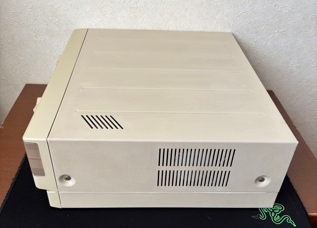 PC-8801mkIIFR 本体とキーボード 動作品