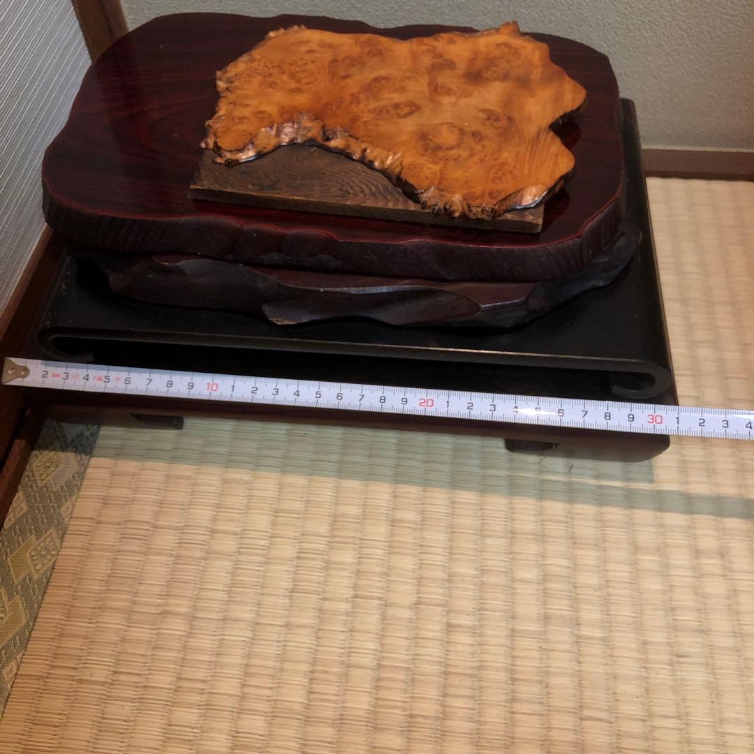 天然木 瘤 置物台 ミニ花台 盆栽台 香炉台 飾り台 6 個セット