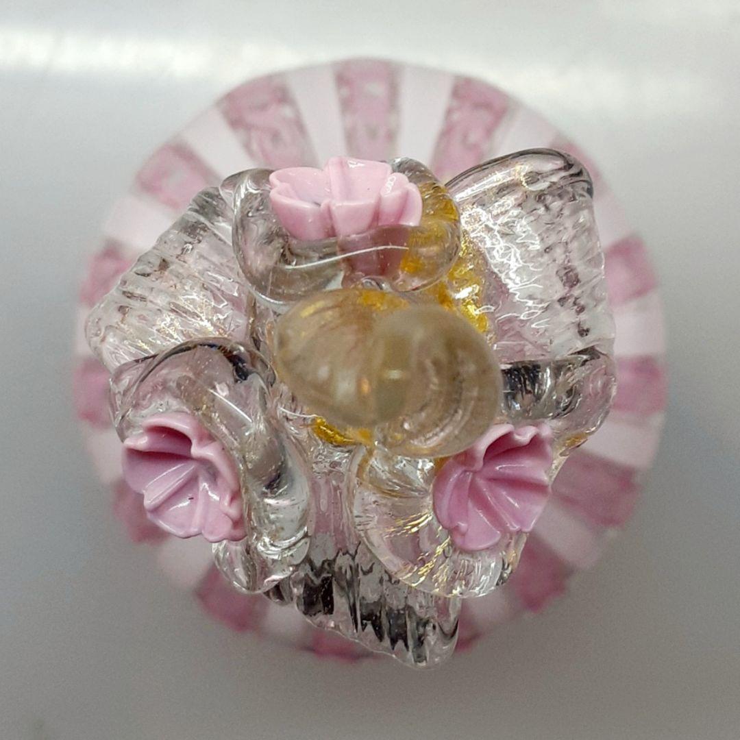 MURANO OPALINE FERRO ハイエナメル ハンドペイント 宝石箱
