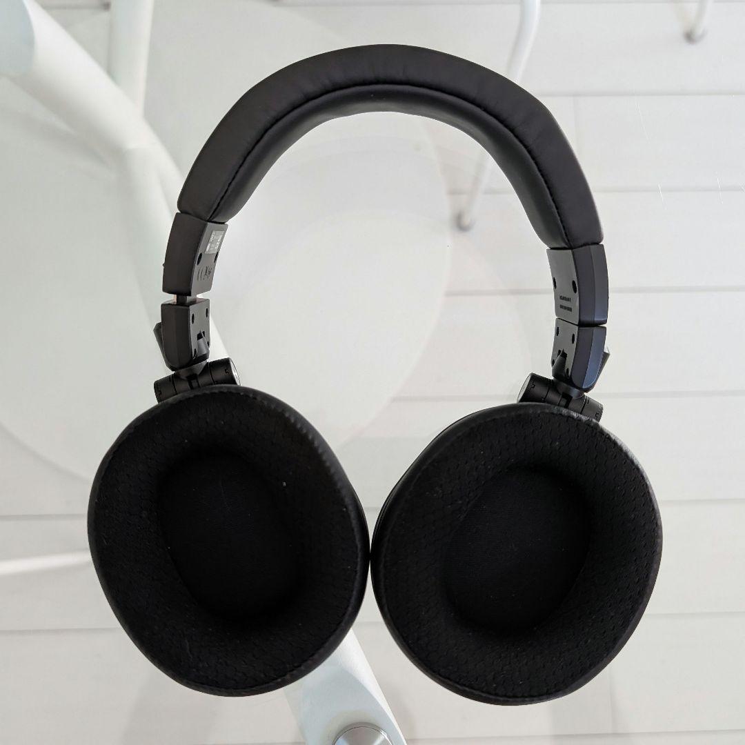 美品 ATH-M50xBT2 純正メッシュイヤーパッド装着＋通常タイプ付属