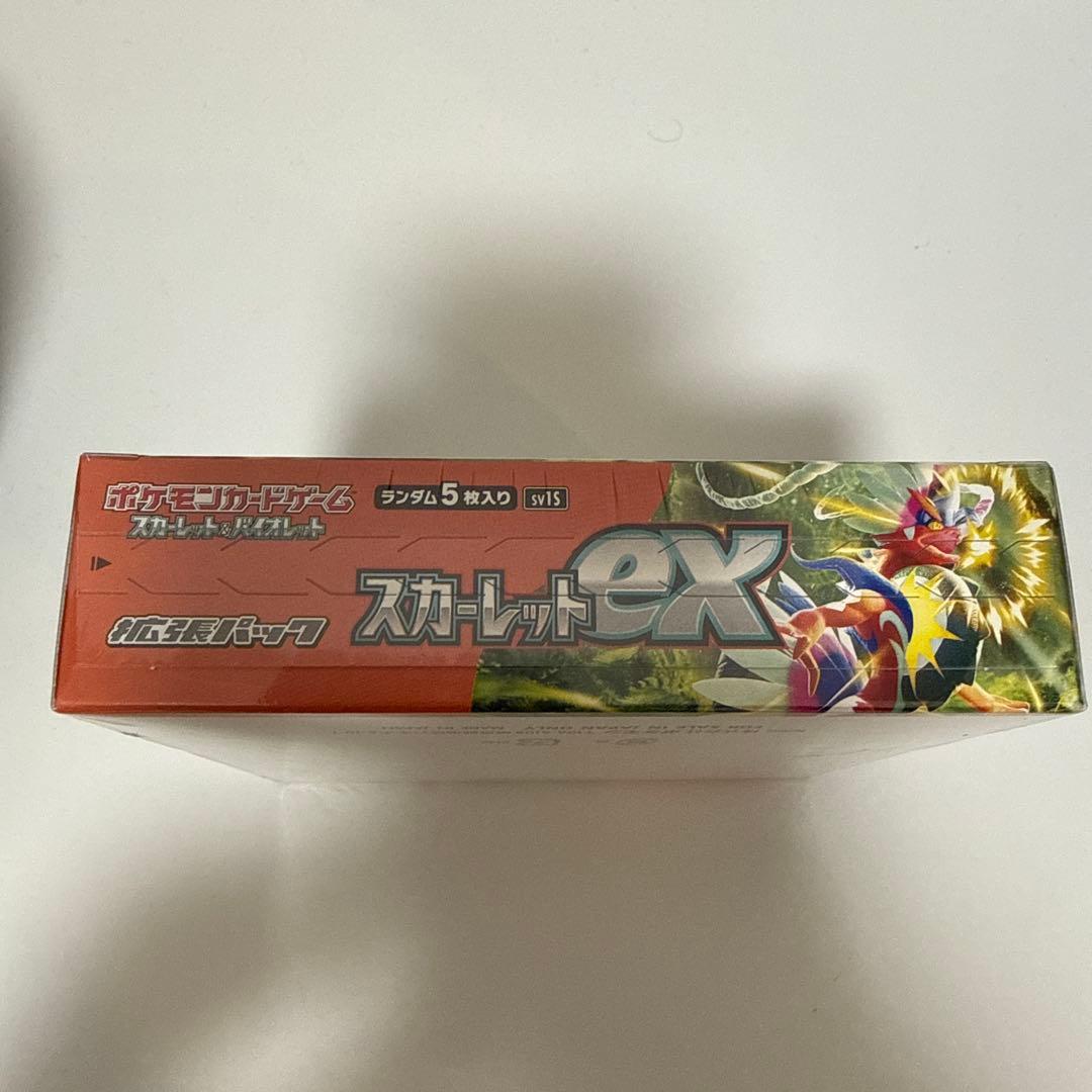 ポケモンカード　スカーレットex 新品未開封シュリンク付き　1box