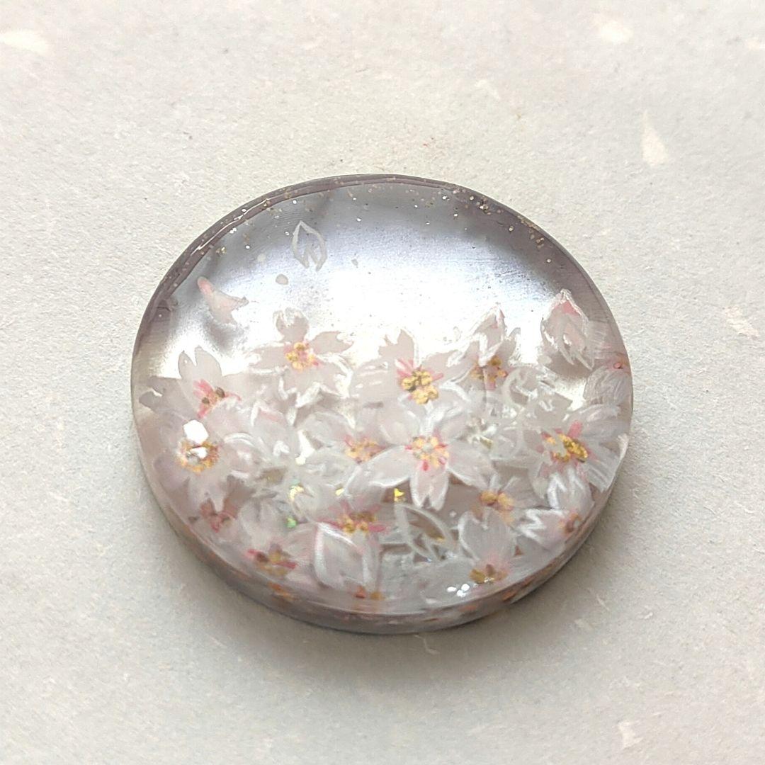 【732】ハンドメイド　レジン　ヘアゴム　ポニーフック