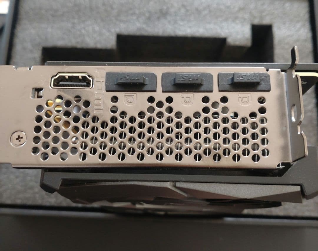 MSI製　GeForce RTX 3060 Ti　デュアルファン冷却方式　グラボ