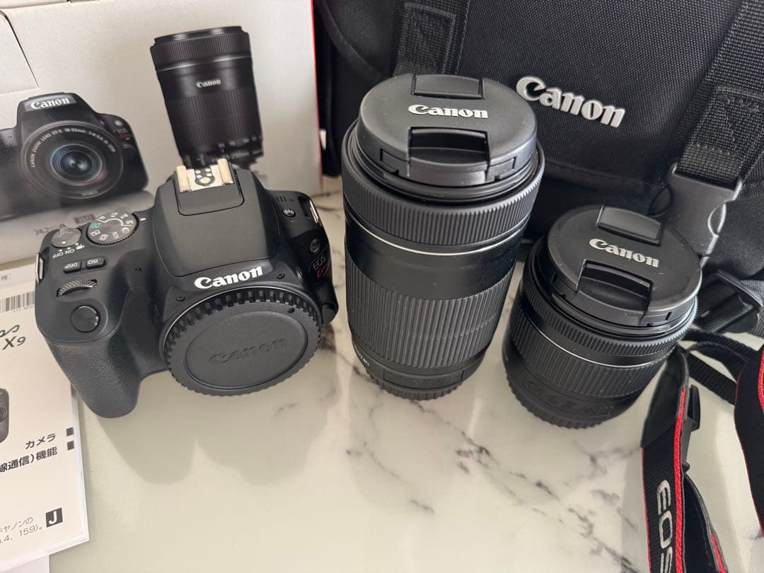 Canon EOS Kiss X9 一眼レフ ダブルレンズセット