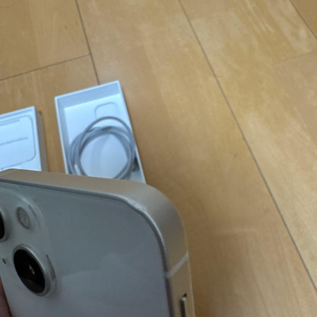 K*照様 iPhone13 mini 白128GBネットワーク利用制限無 バッテ