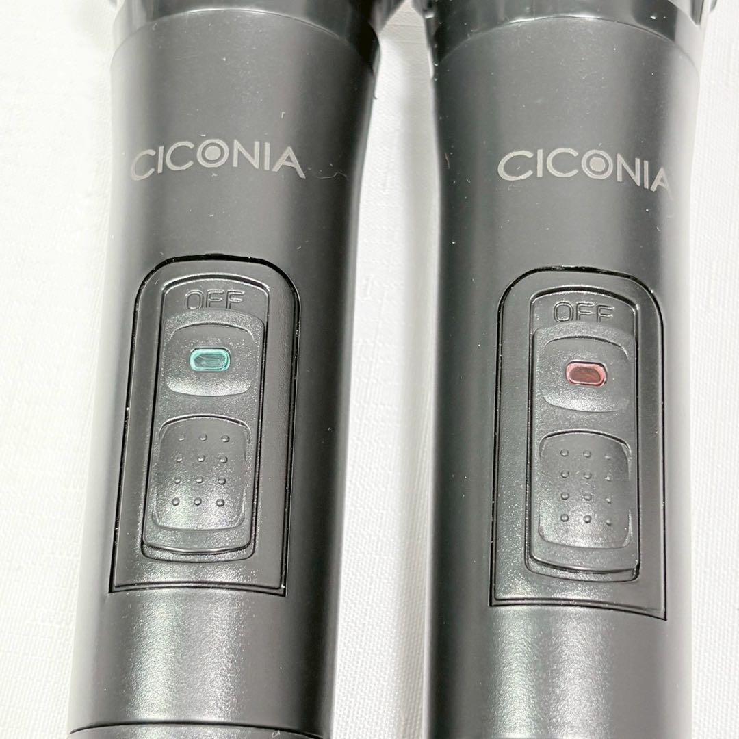 展示品 CICONIA トロリースピーカー CTX08BS マイク2本 リモコン
