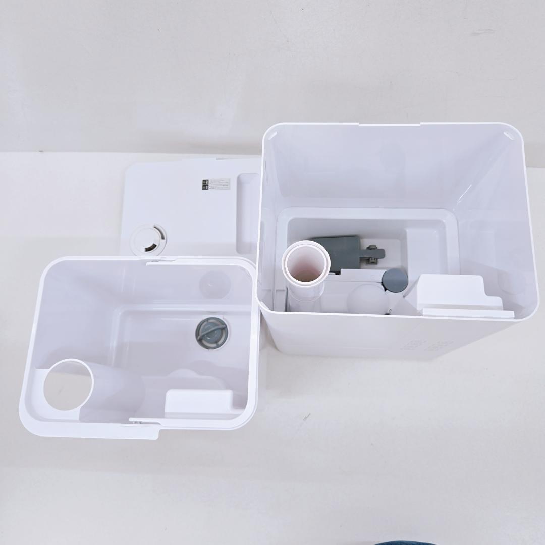 【美品】モダンデコ ハイブリッド加湿器 ホワイト JXH003J リモコン付き