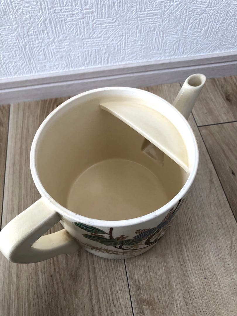 茶道具 泉山窯 水次 片口水注