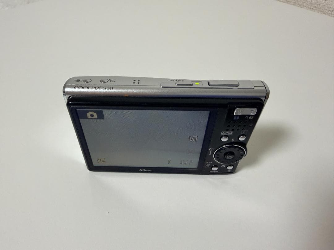 【基本動作確認済】Nikon COOLPIX S50 シルバー／付属＆カタログ付