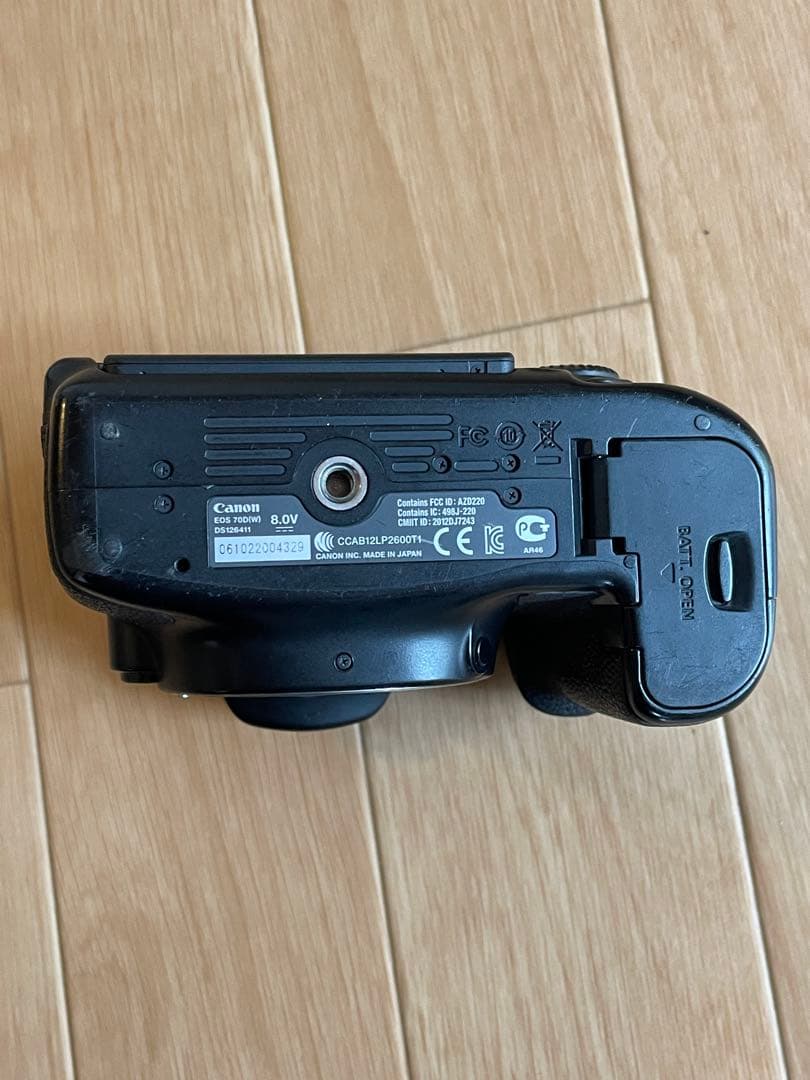 Canon EOS 70D err20エラー　ジャンク品　一眼カメラ