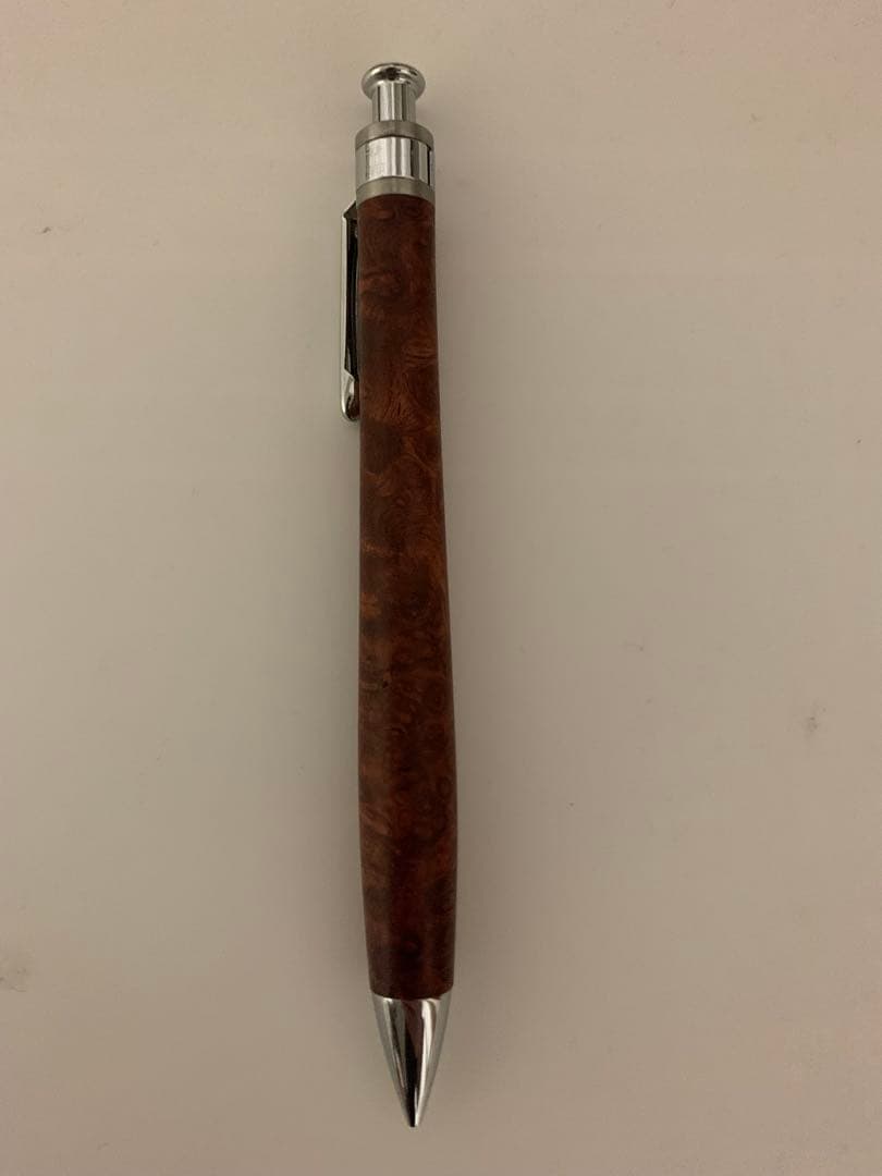 木製シャープペンシル ブラウン