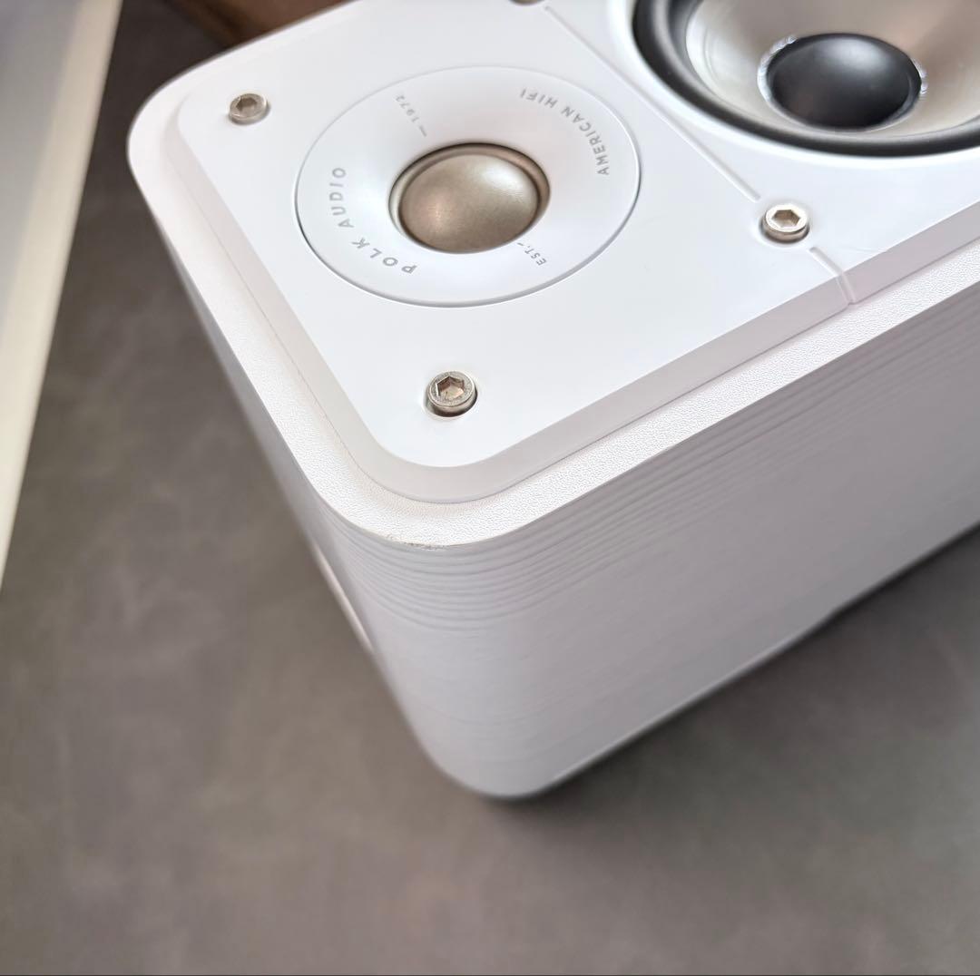 Polk Audio ES10 スピーカー 白 ホワイト ハイレゾ 高音質