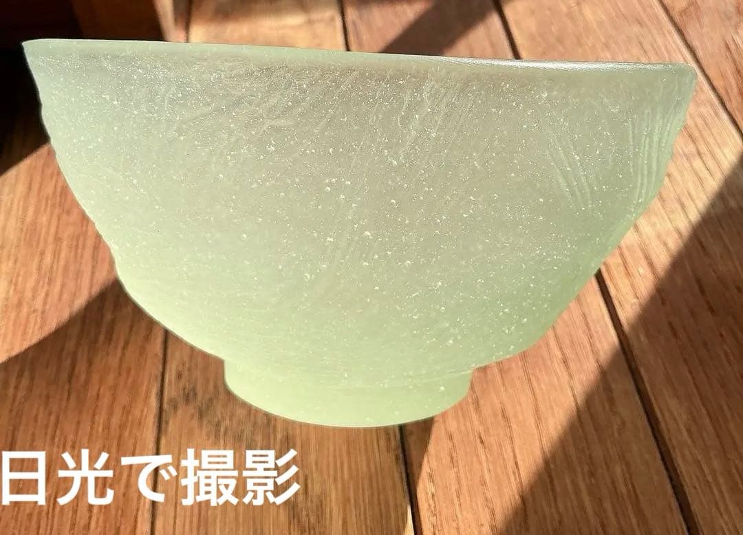 ドームフランス 抹茶茶碗 夫婦茶碗 新品未使用 水晶 クリスタルボウル daum