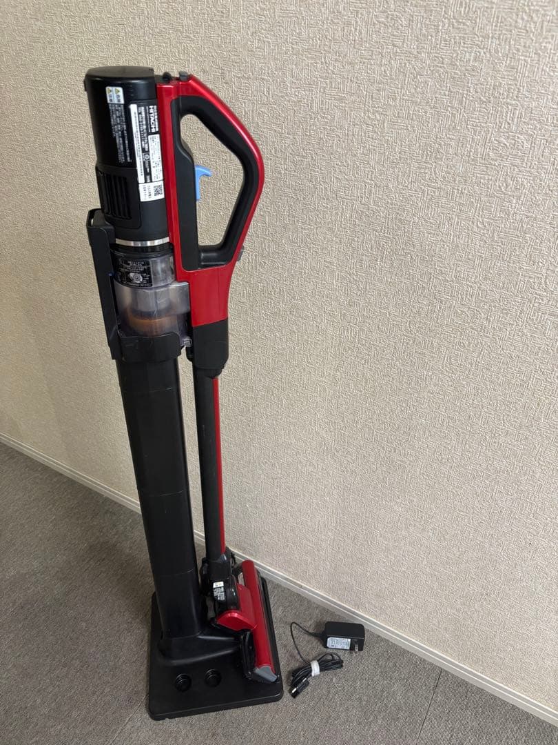 HITACHI スティッククリーナー SMART HEAD レッド