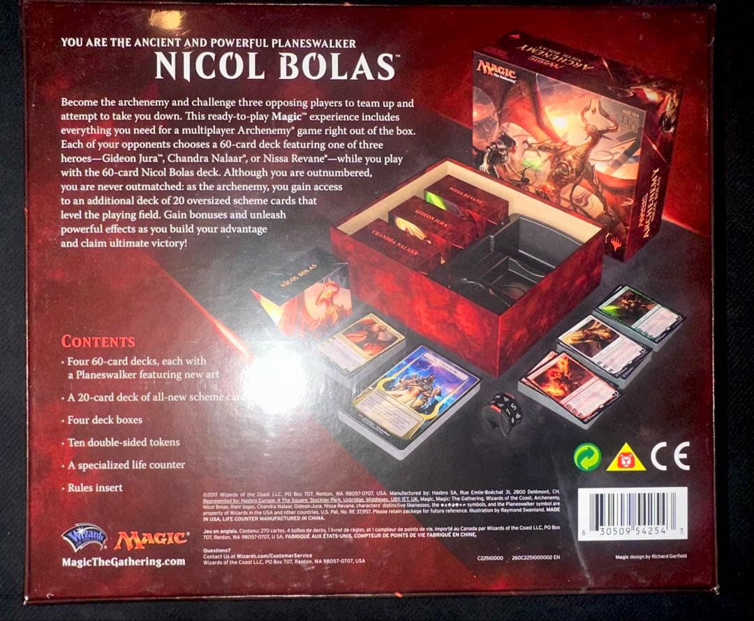 【MTG】ARCHENEMY NICOL BOLAS 英語版