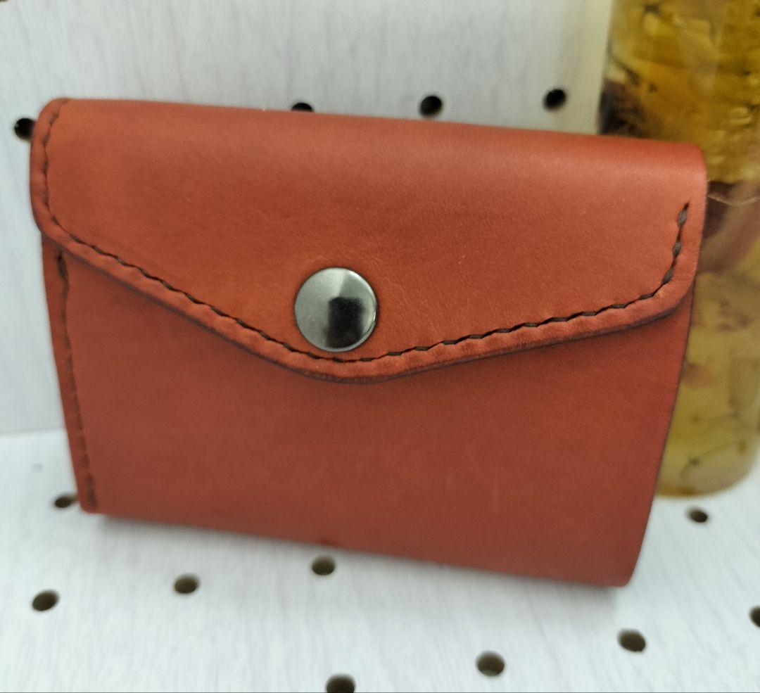キャッチャー財布　本革財布　ハンドメイド　ケース