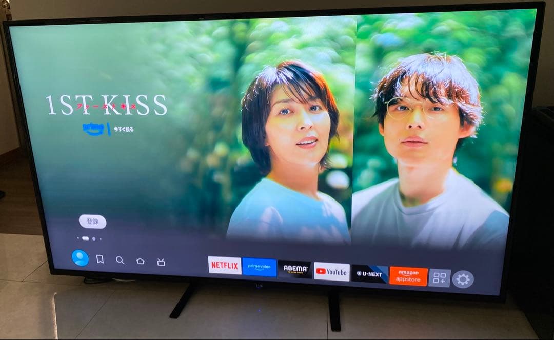 IRIE 55V型4K 液晶テレビ FFF-TV4K55WBK2 2023年製