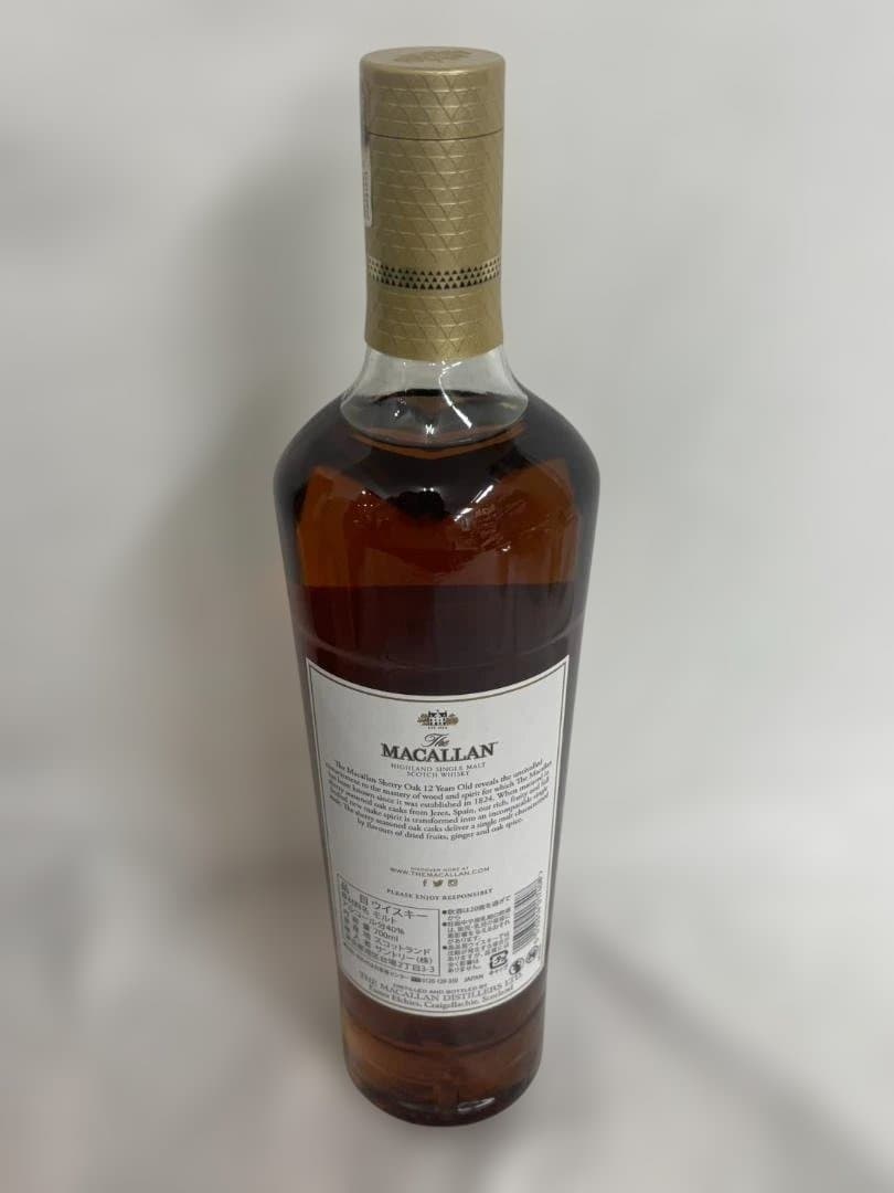 【新品・未開栓】ザ・マッカラン 12年 Sherry Oak Cas