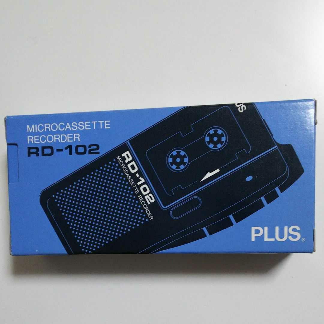 PLUS マイクロカセットレコーダー RD-102
