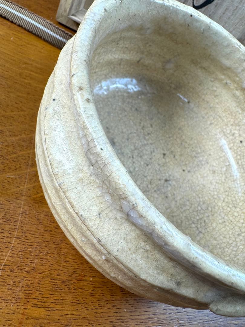 222 十二代　白川卓甫造　茶碗　木箱入り　長期保管品