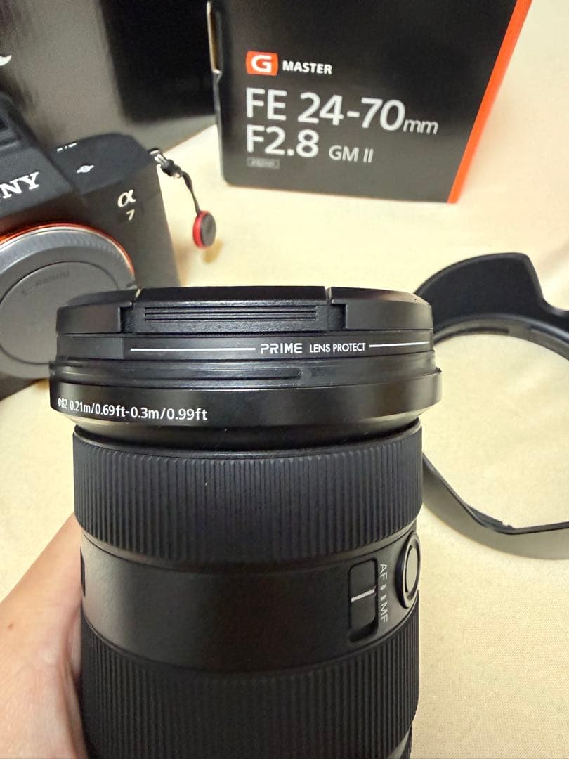 SONY α7 iv FE 24-70mm F2.8 GM IIセット