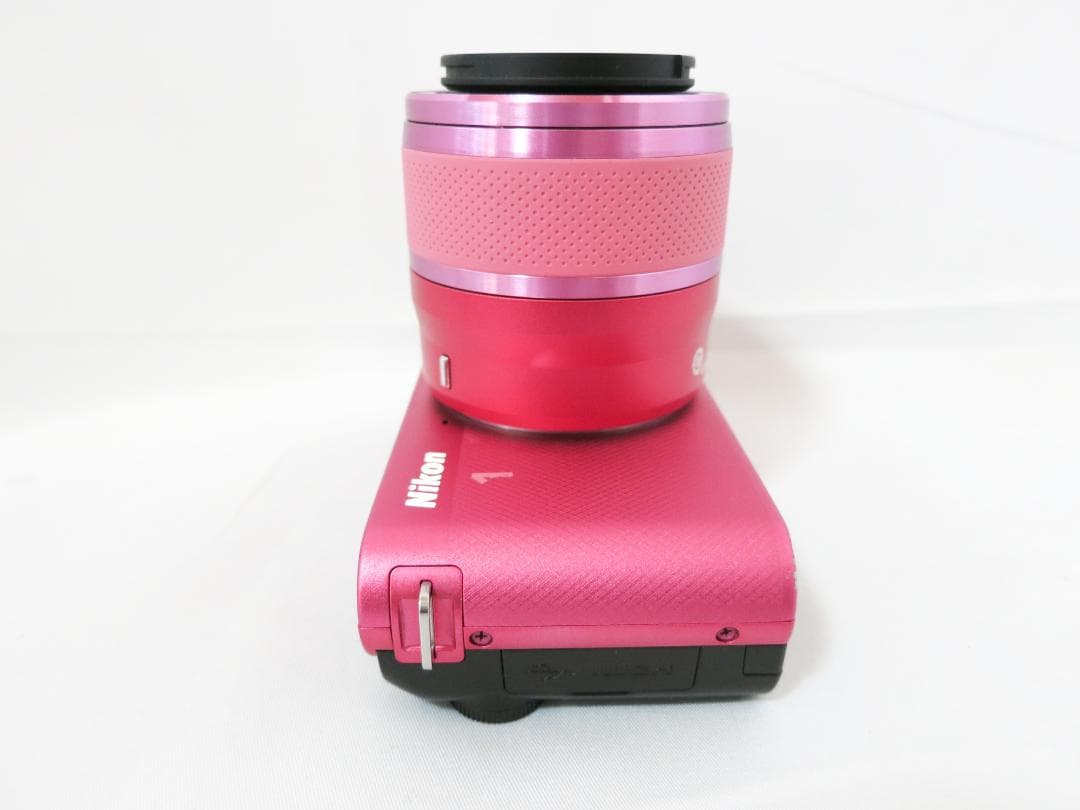 Nikon 1 J2 ミラーレス1眼レフ ニコン レンズ付 ピンク