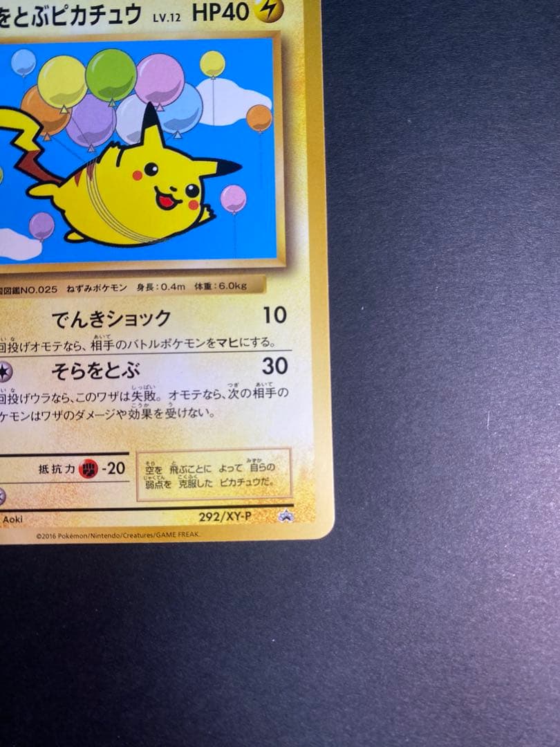 そらをとぶピカチュウ HP40 LV.12