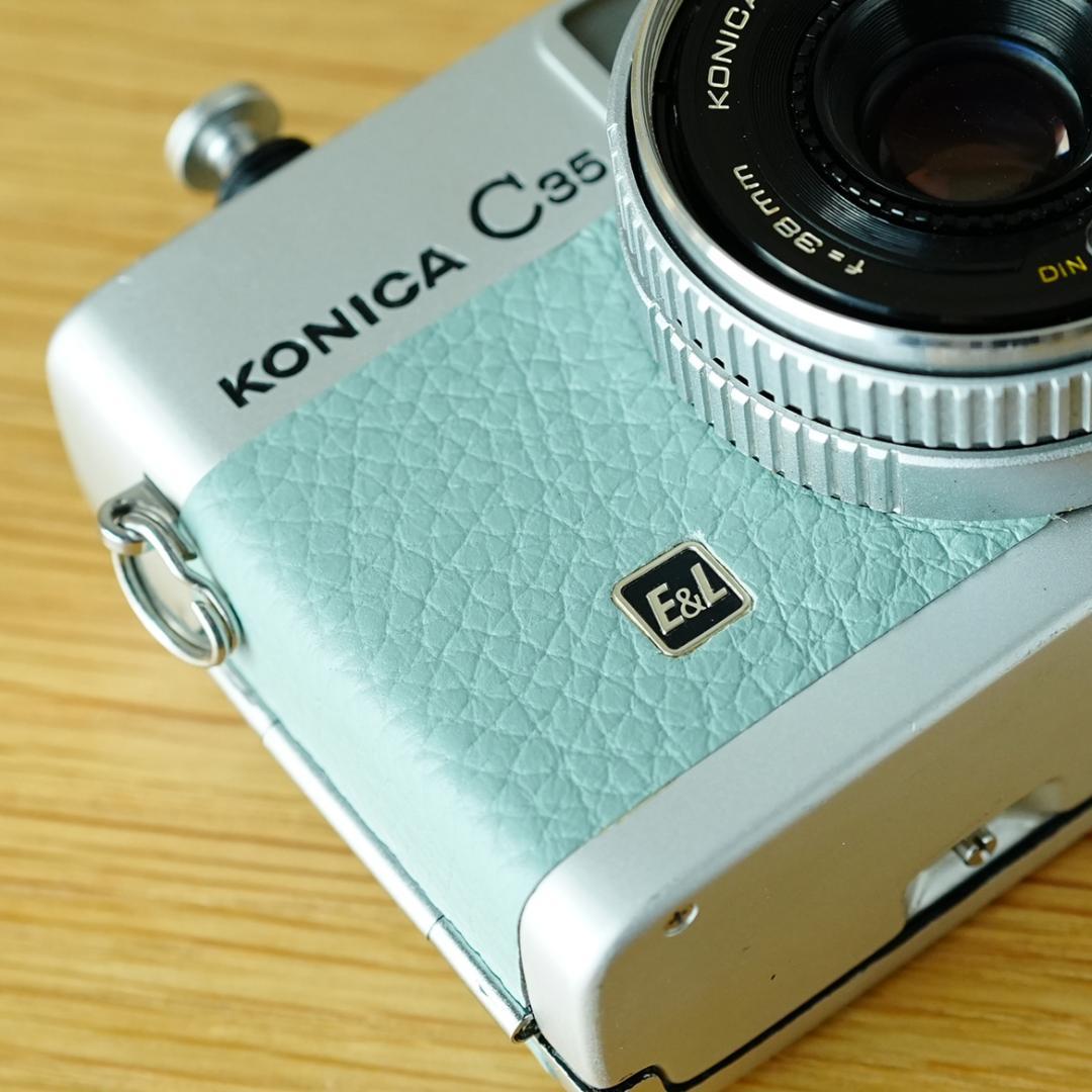 Konica C35 E&L ターコイズブルー【整備済完動品】