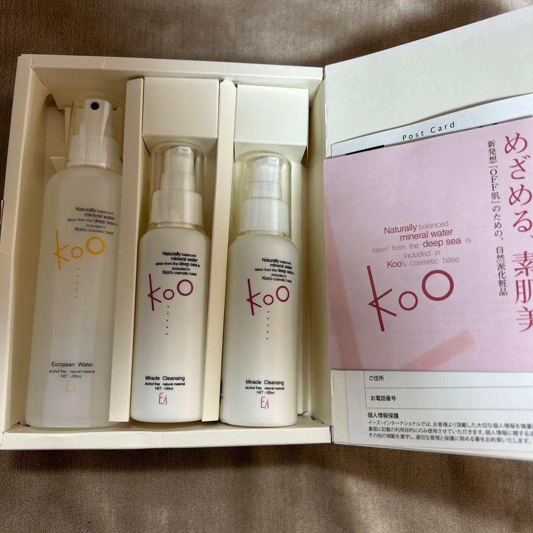 koo EuropeanWater&MiracleCleansing 3本セット