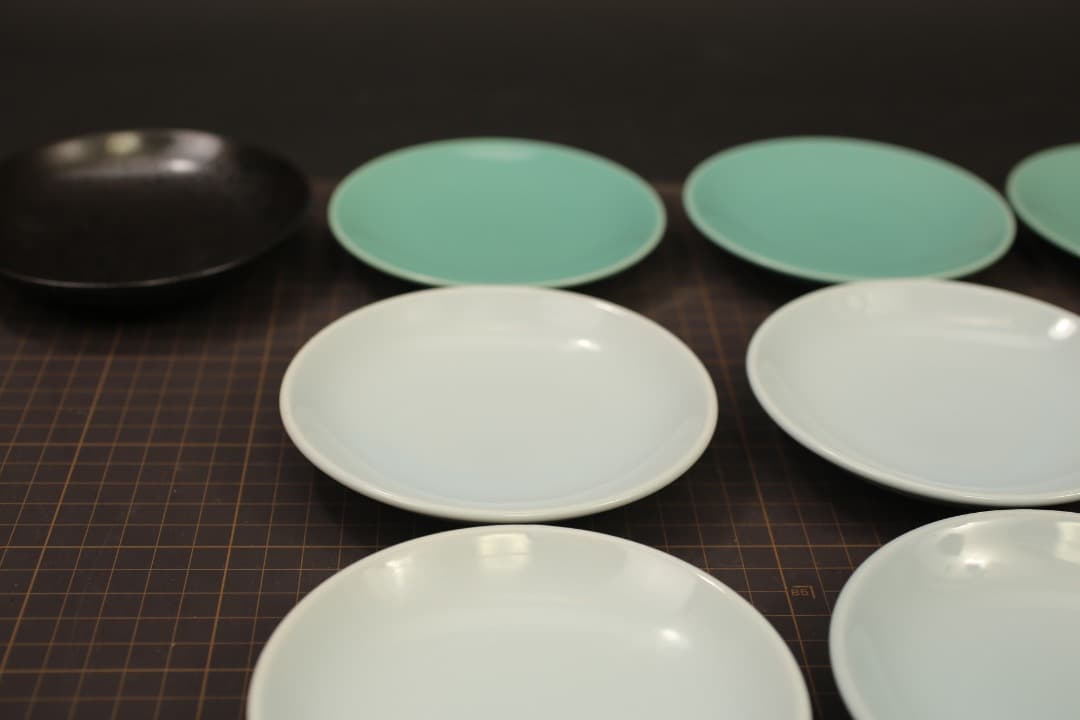 【即購入可】鴨川をどり／記念皿／11枚まとめて／菓子皿／銘々皿／茶器／茶道／煎茶