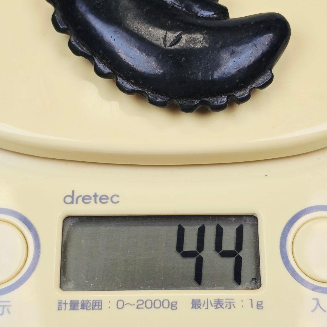 收集品 縄文、弥生、古墳、須恵器、緑の濃い 透明感質感良い 墨翠 碧玉 子持勾玉