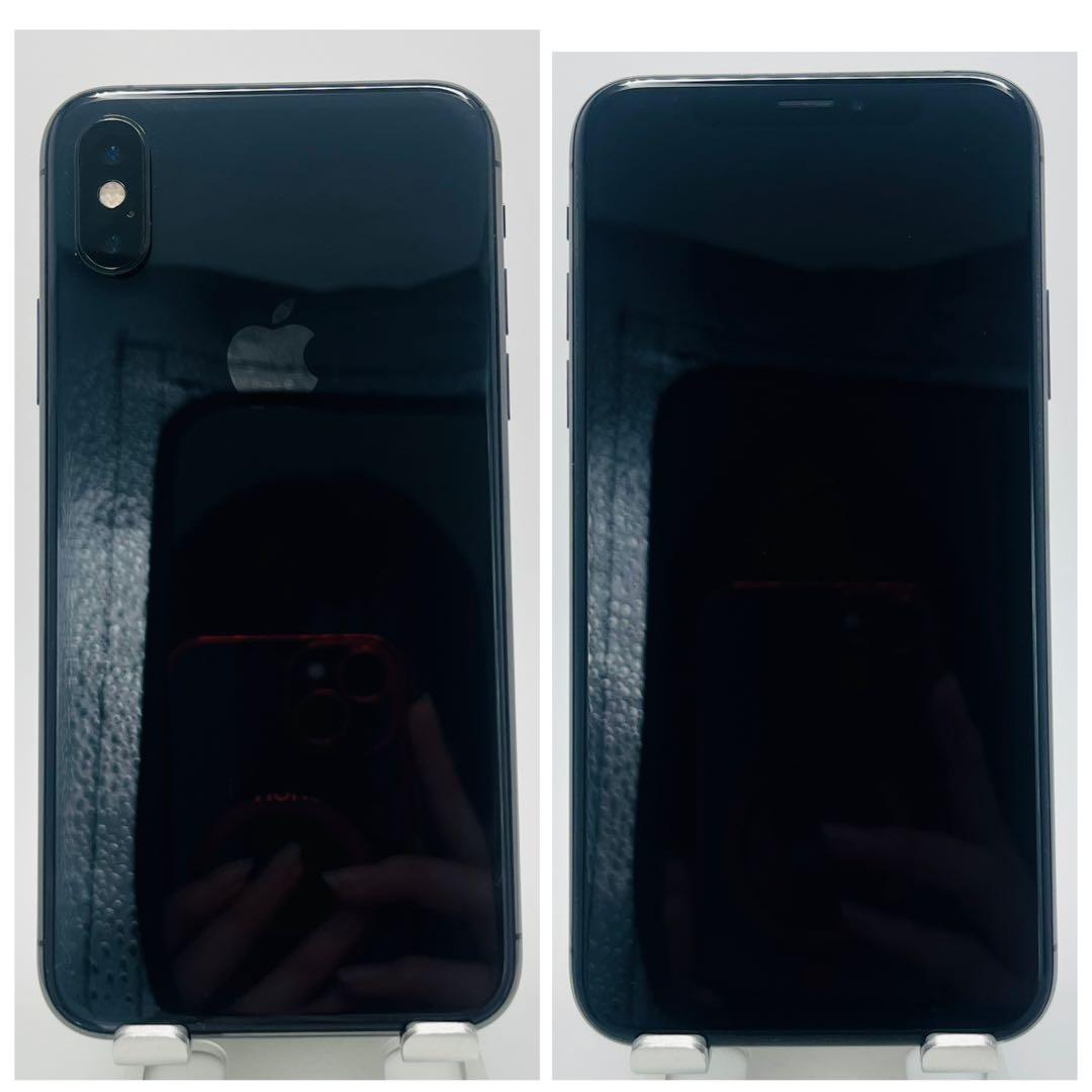 【S】iPhoneXS 256GB SIMフリー　グレイ　本体
